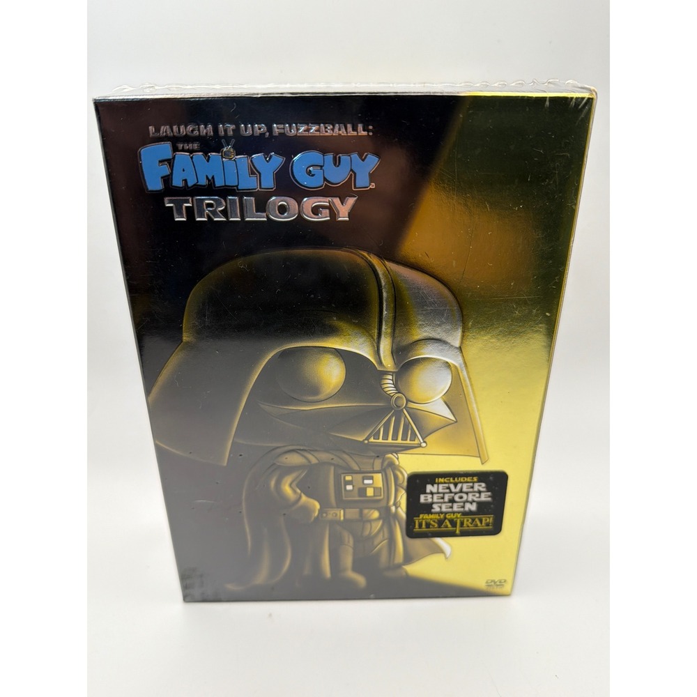 Family Guy Trilogy Laugh It Up Fuzzball Star Wars Parody DVD 3-Disc Box Set New